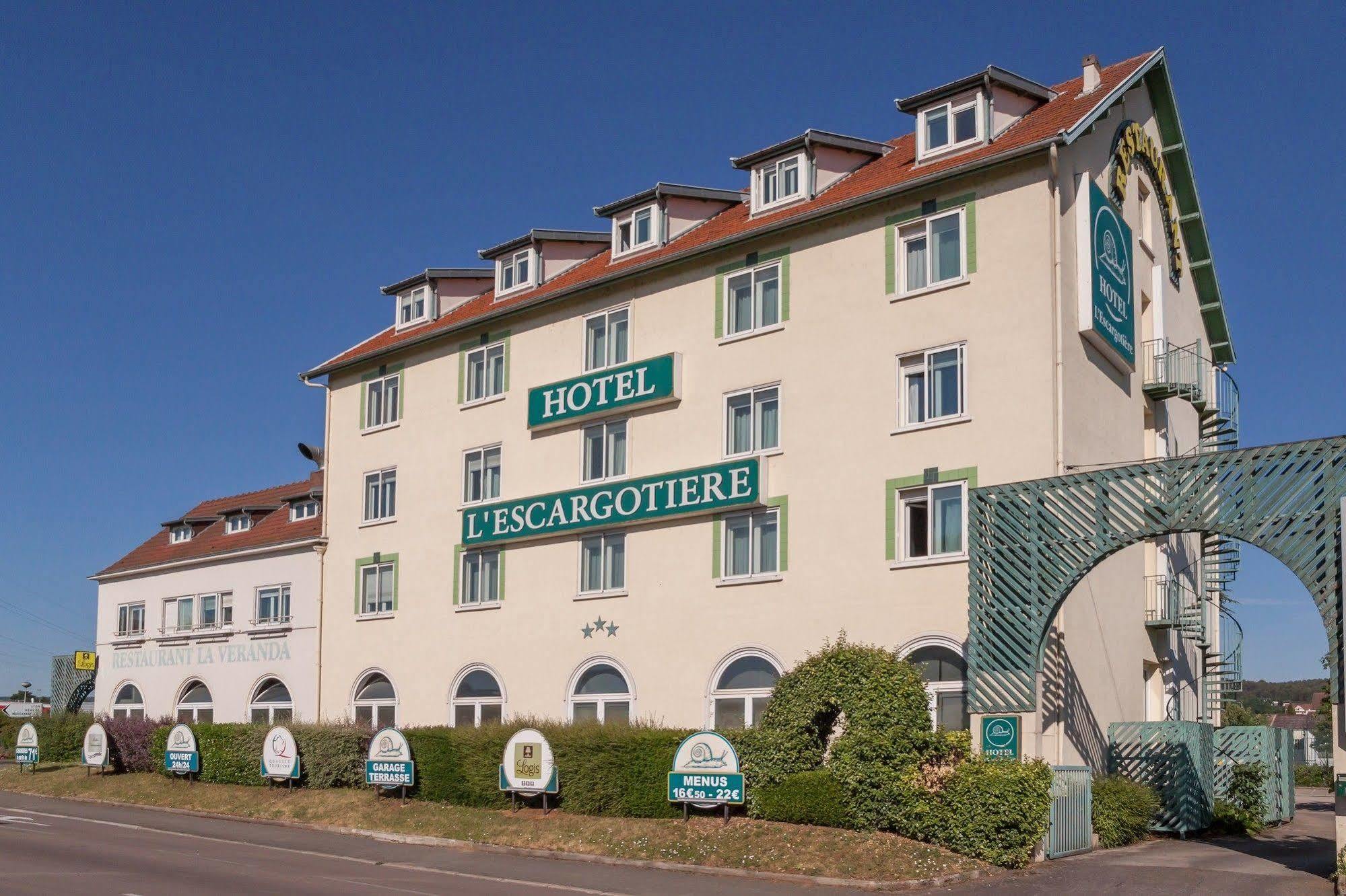 Logis Hotel L'Escargotiere Dijon Sud - Chenôve Exteriör bild